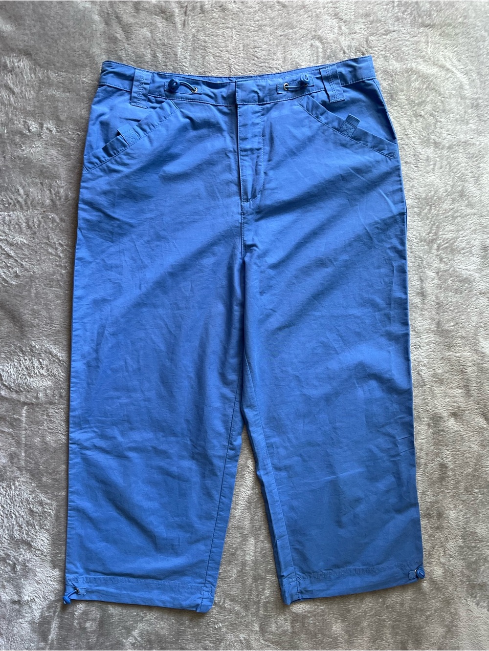 Denver Hayes Classic Fit Hiking Capri Pants Women’s Blue S/P